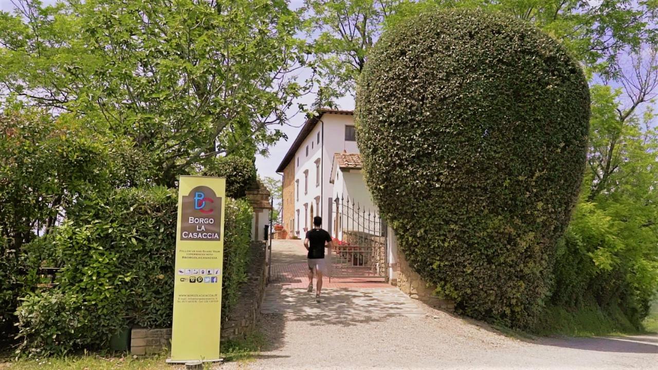 Апартаменты Borgo La Casaccia Монтайоне Экстерьер фото
