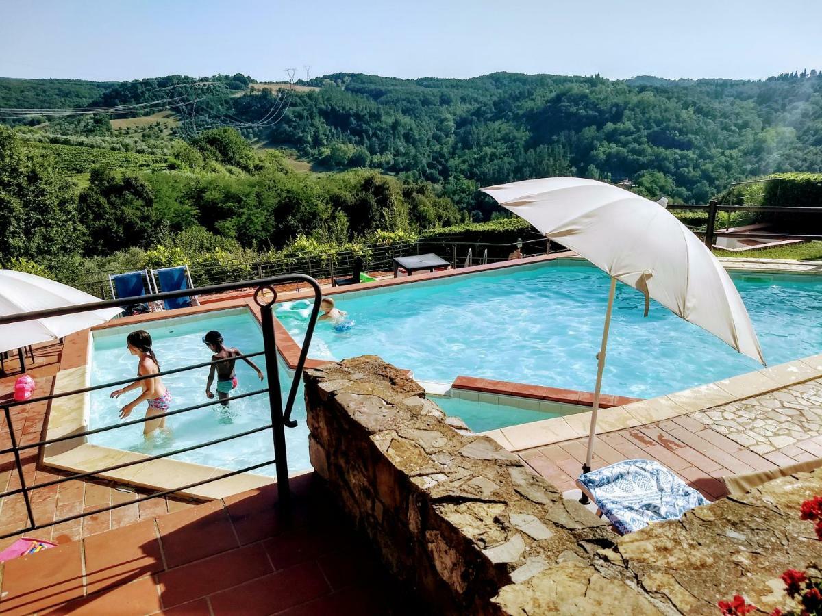 Апартаменты Borgo La Casaccia Монтайоне Экстерьер фото
